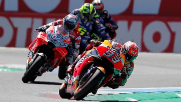 Marquez Menang Dramatis Atas Dovizioso di MotoGP Thailand