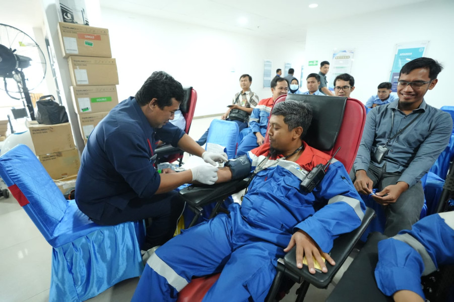 Peduli Keselamatan Jiwa Melalui Kegiatan Donor Darah, PT KPI Unit Dumai dan Sungai Pakning Sumbangkan 374 Kantong Darah