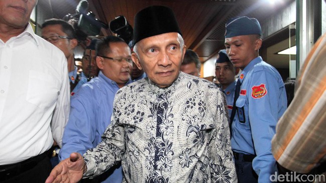 Amien Rais Kembali Sebut PAN Tak Dukung Jokowi di Pilpres 2019