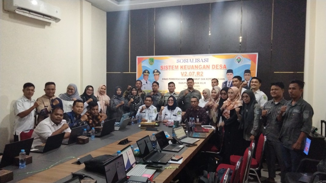 BRK Syariah Gelar Edukasi Teknis Pengelolaan Dana Desa bagi 159 Perwakilan Desa di Rohil