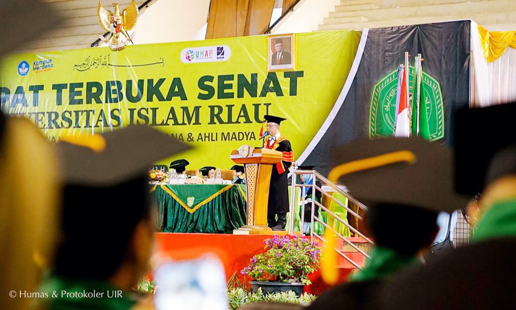 1.538 Mahasiswa UIR Diwisuda Secara Luring