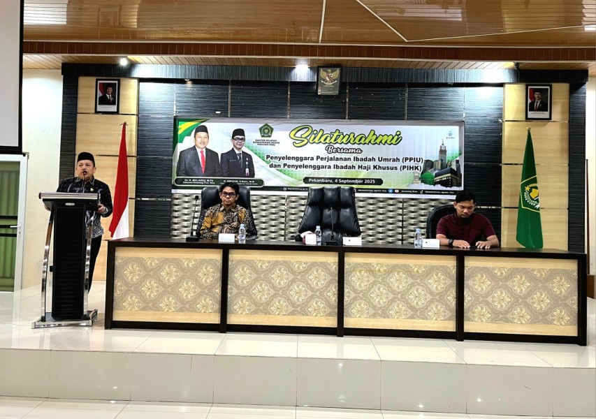 Kemenag Riau Ajak PPIU dan PIHK Perkuat Sinergi Layanan Haji dan Umrah