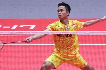 Anthony Ginting Gagal ke Final Swiss Open 2019