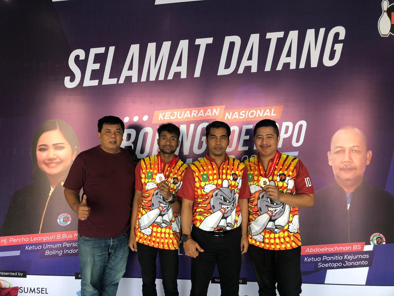 Kejurnas di Palembang, Atlet Bowling Riau Kantongi Medali Perunggu