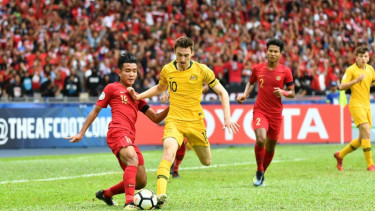Gol Pertama Australia Patahkan Semangat Timnas U-16