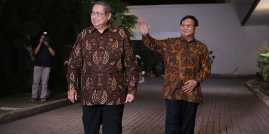 Pertemuan SBY dan Prabowo, Ini Pembahasannya