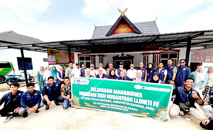 KKN Nusantara Selesai, Mahasiswa tinggalkan Program Ekonomi  Kreatif di Desa Pulau Godang