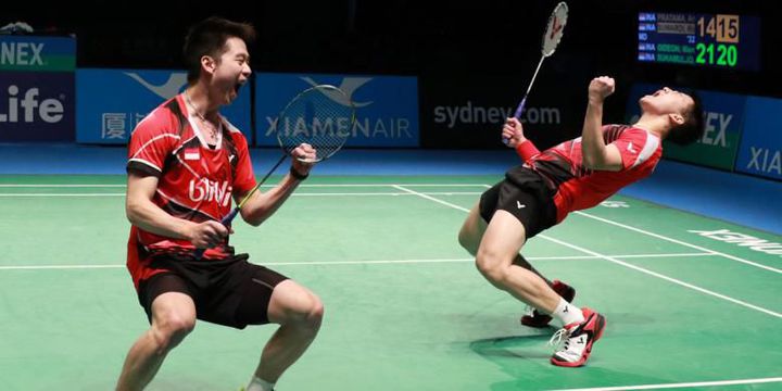 Marcus/Kevin Sabet Emas, Ganda Putra Indonesia Kian Dominasi Asia