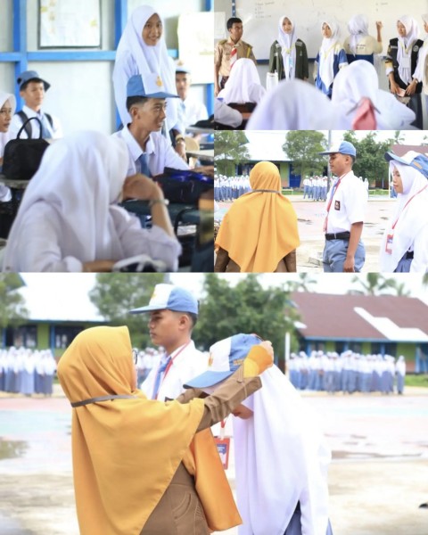 329 Murid Baru SMAN 1 Kateman Kabupaten Inhil Ikuti MPLS 2026