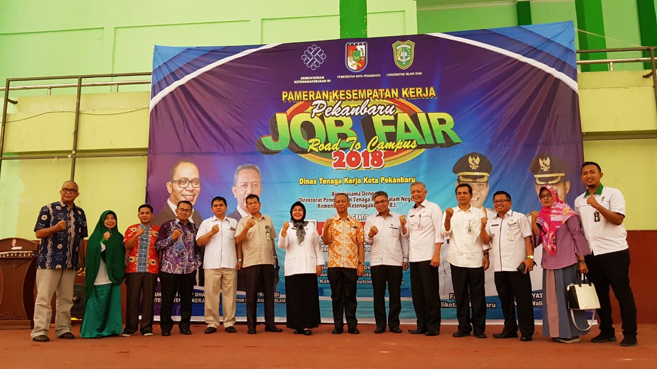 Job Fair 2018 di UIR Diserbu Masyarakat 15 Perusahaan Sediakan 234 Lowongan Kerja