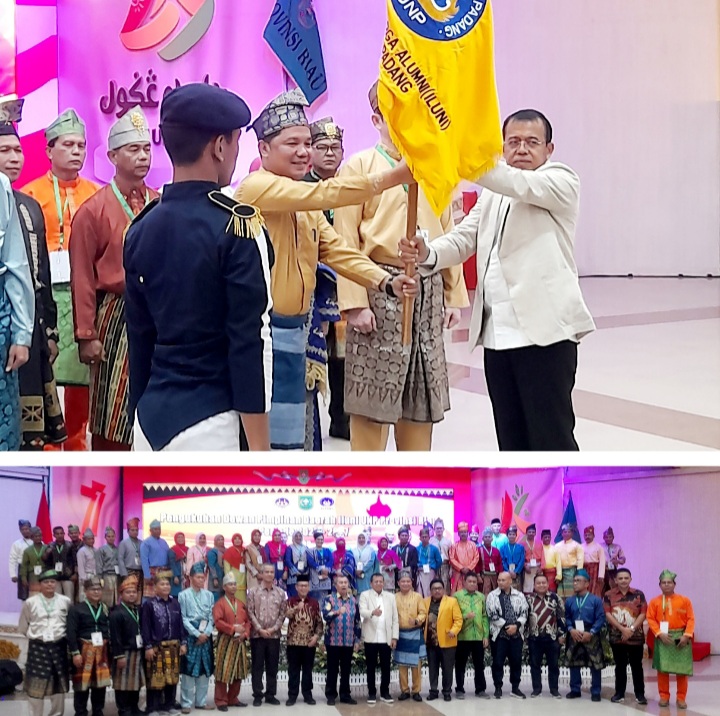 20 Ribu Alumni UNP Tersebar di Riau. Ini Pesan Gubri ke Ketua DPD Iluni UNP Provinsi Riau
