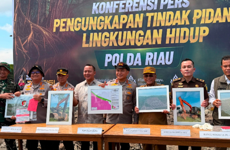 BKSDA berikan Dukungan kepada Polda Riau Ungkap Perusakan Mangrove di Rohil
