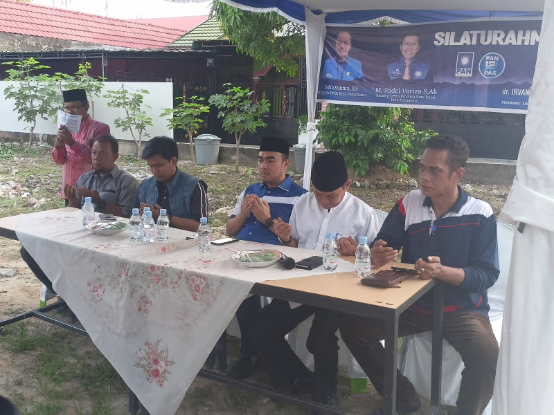Sosialisasi Indra Sukma,  Irfan Herman dan Fadel Di Hadiri Ratusan Massa di Kelurahan Air Dingin