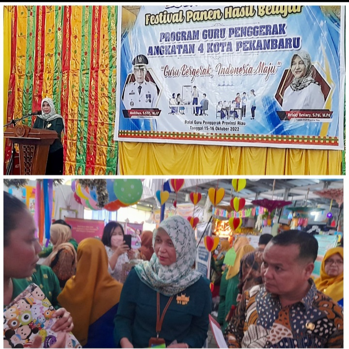 Ratusan Calon Guru Penggerak Angkatan 4  Kota Pekanbaru Pamerkan Hasil Belajar Dalam Bentuk Lokakarya 7