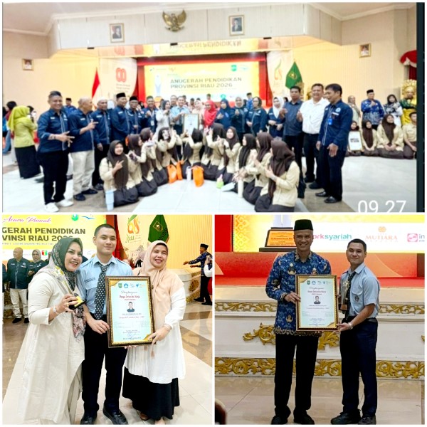 Pasya Siswa SMAN 8 Pekanbaru Raih Siswa Terbaik SMA di Anugerah Pendidikan 2026
