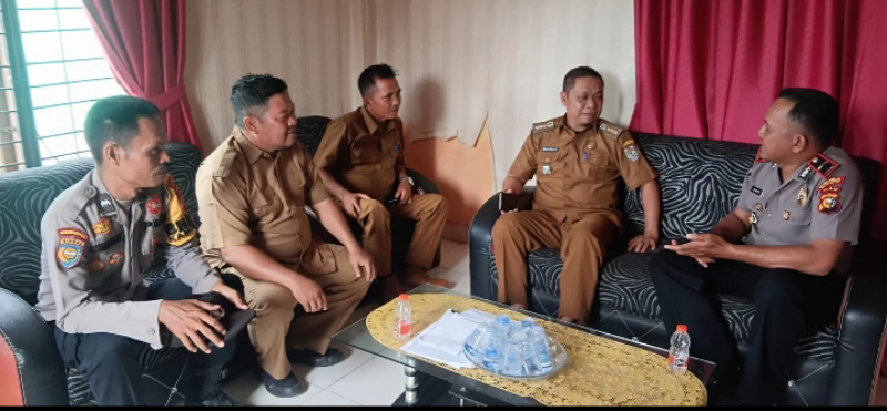 Kapolsek Teluk Meranti Laksanakan Kunjungan Perdana ke Kantor Camat, Perkuat Sinergitas
