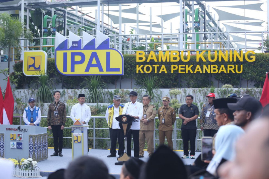 Presiden RI Resmikan Instalasi Pengolahan Air Limbah (IPAL), PLN Pasok Listrik Andal dan Berkualitas