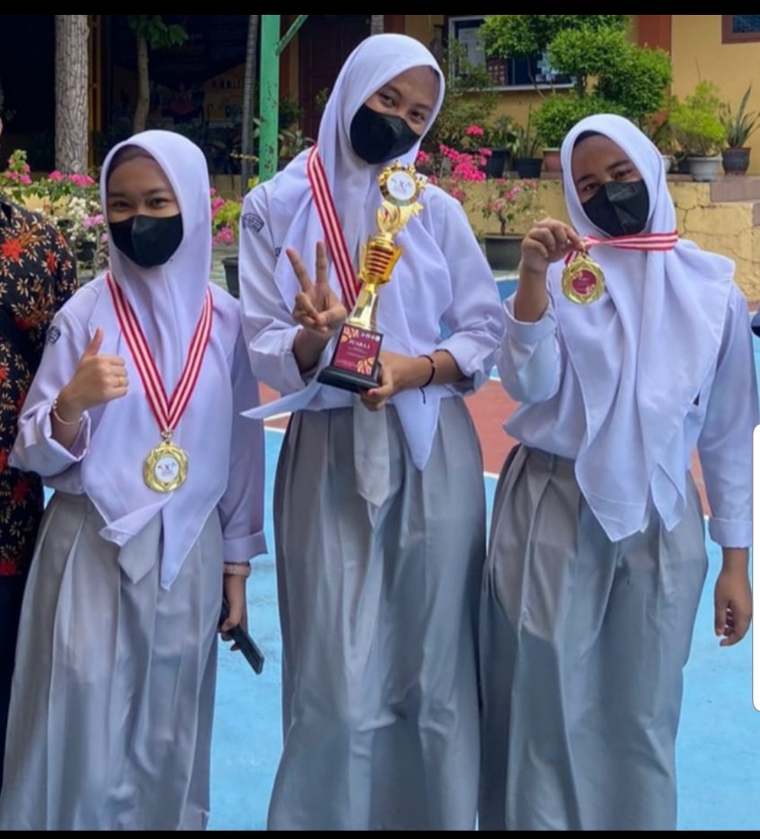 SMA Handayani Raih Juara I Lomba Mading 3D Olimpiade Sejarah Tingkat Nasional, Kepsek:  Bukti Kerja Keras