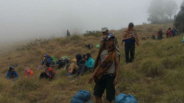 Lebih 500 Pendaki Masih Terjebak di Gunung Rinjani Pascagempa