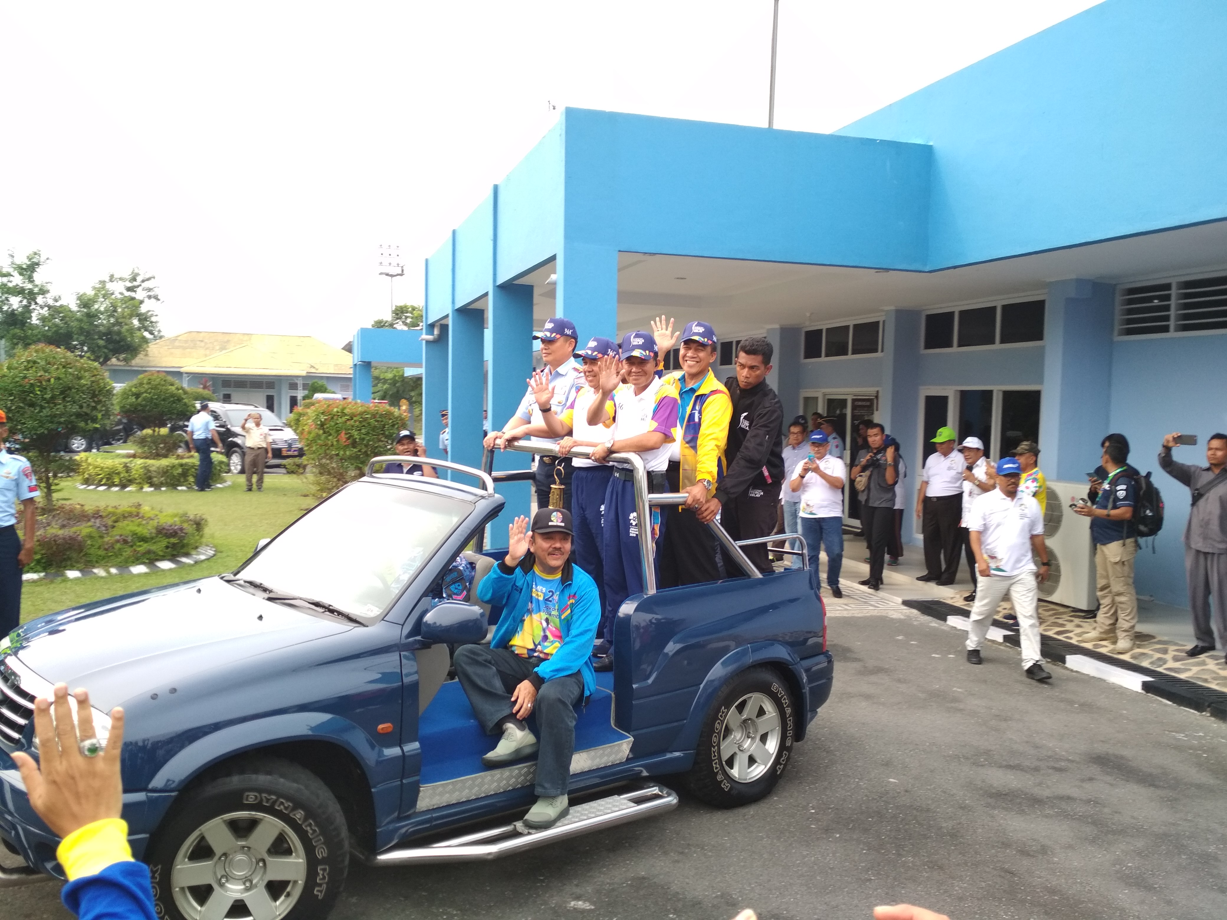 Gubri sebut Api Obor Asian Games sebagai Motivasi Generasi Muda Riau untuk Tingkatkan Prestasi