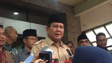 Prabowo Sindir Jargon 'Kerja Kerja Kerja' untuk Siapa