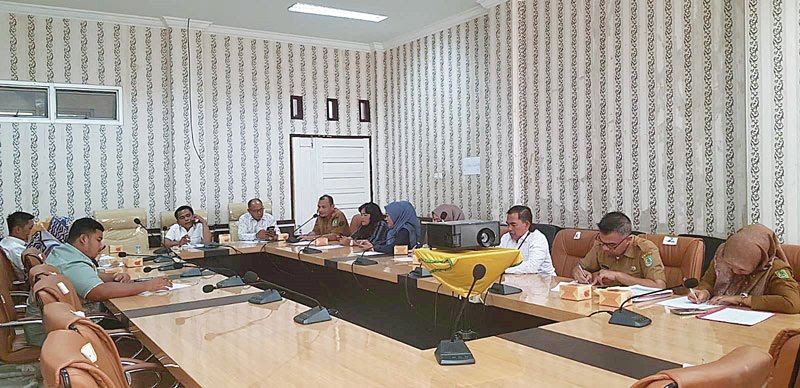Banmus Gelar Rapat Bersama Sekretariat DPRD Rohil