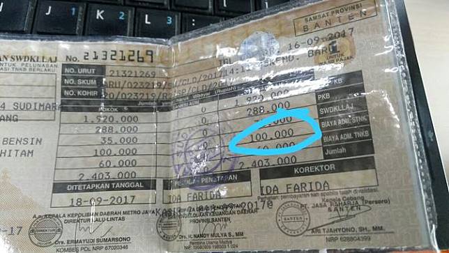 Hari Ini Resmi Tak Ada Lagi Biaya Pengesahan STNK