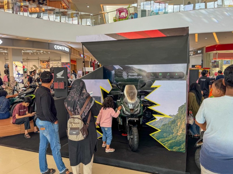 Honda Exclusive AT HEAT Show-Off Citimall Dumai Diserbu Pengunjung, Tawarkan Servis Murah dan Promo DP Ringan
