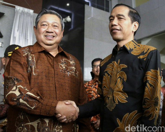 Panas-Dingin Hubungan Jokowi-SBY