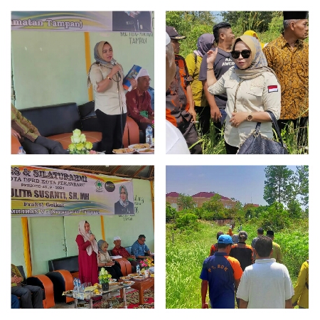 Ida Yulita Reses di Kelurahan Tuah Madani, Infrastruktur Sampai Akses Jalan di Suarakan Warga