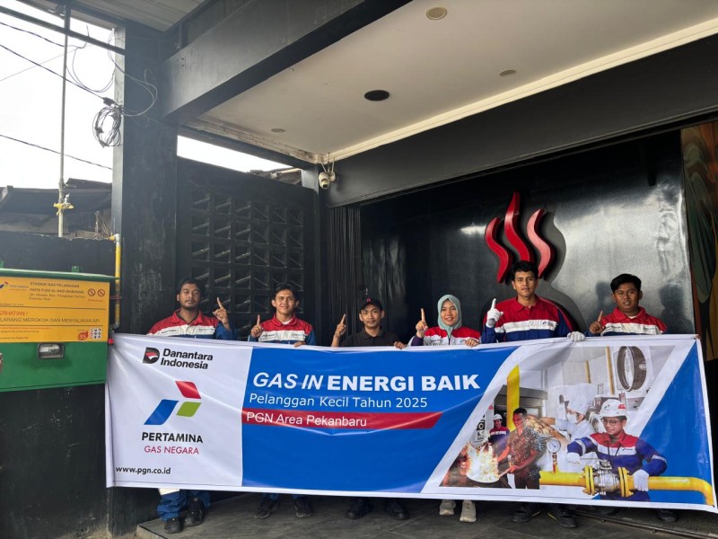 Energi Baik untuk UMKM: Pelanggan Babakar di Pelalawan Rasakan Keunggulan Gas Bumi PGN