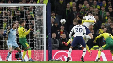Lewat Adu Penalti, Norwich Singkirkan Tottenham dari Piala FA