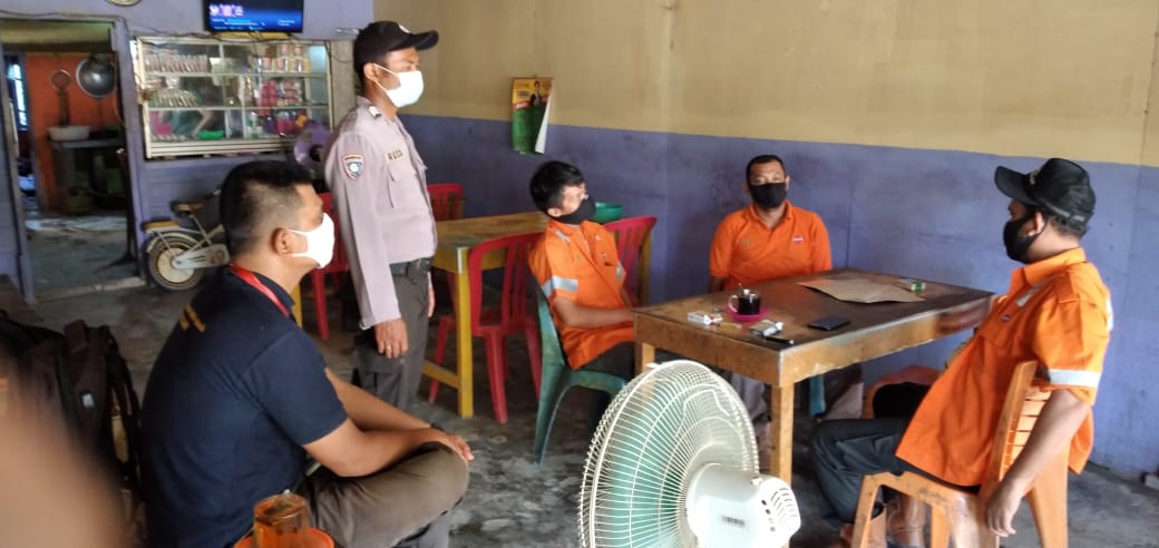 Polsubsektor Pelalawan Imbau Masyarakat Terapkan Protokol kesehatan