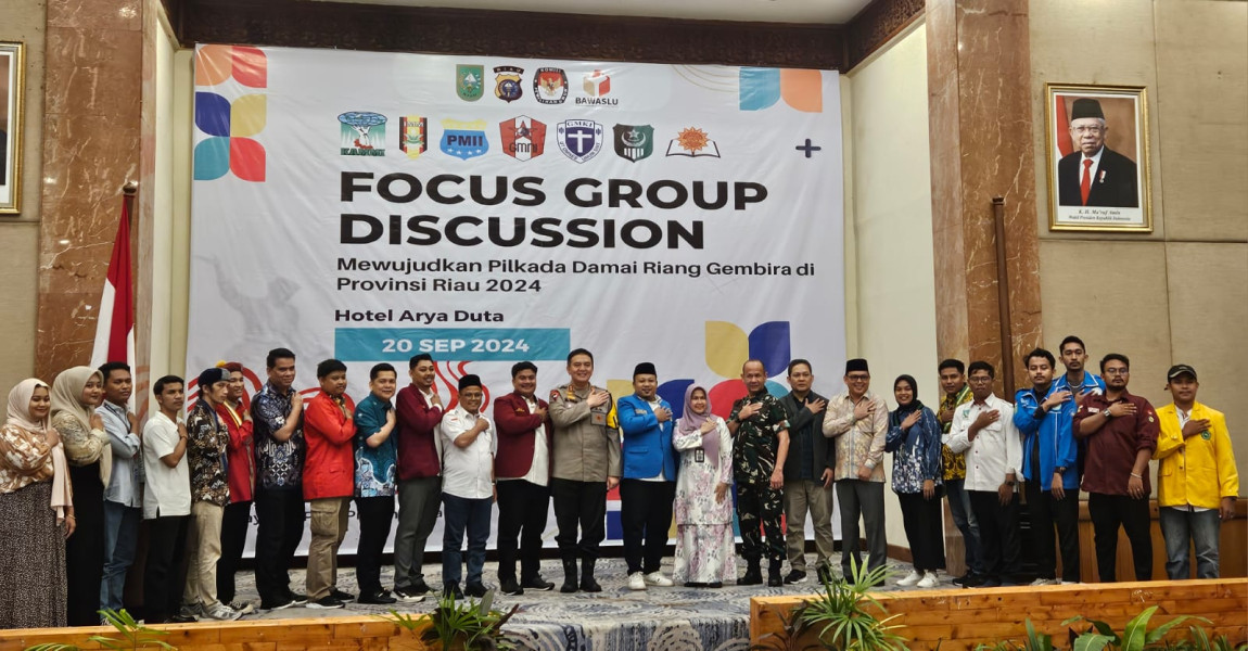Kapolda Riau Apresiasi Cipayung Plus Riau Dalam Upaya Mendukung Pilkada Damai dan Gembira 2024