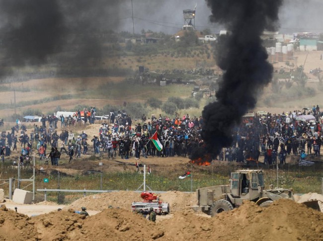 Aksi di Perbatasan Gaza, 1 Warga Palestina Tewas Ditembak Israel