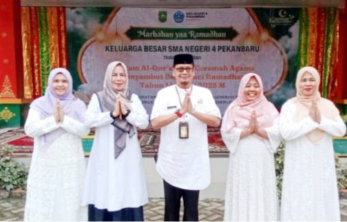 Khatam Alquran di SMAN 4 Pekanbaru: Ada Siswa Khatam Alquran 3 Kali Dalam Setahun