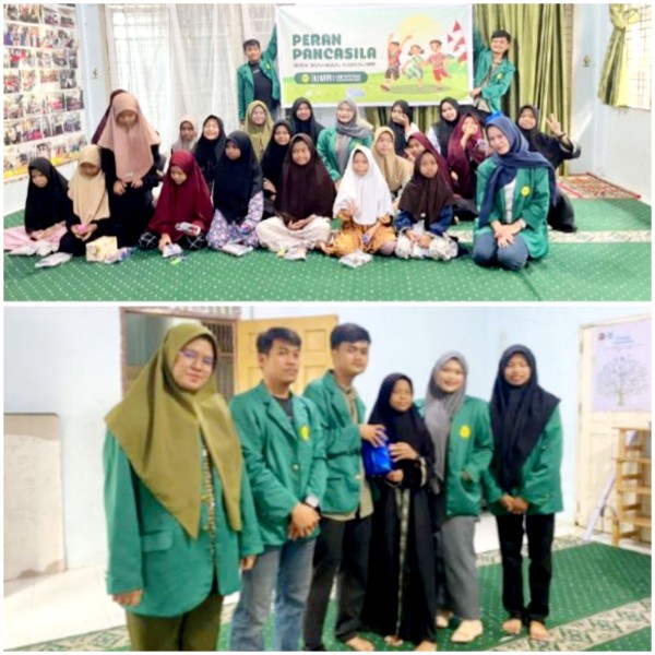 Mahasiswa FEB UMRI Sosialisasikan Ancaman Radikalisme di Era Digital Bagi Siswa SMP dan SMA di Panti Asuhan Annisa