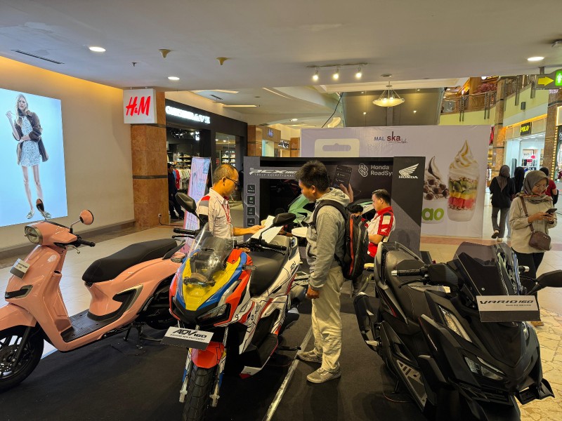 Capella Honda Gelar Honda Premium Matic Day di Mal SKA Pekanbaru