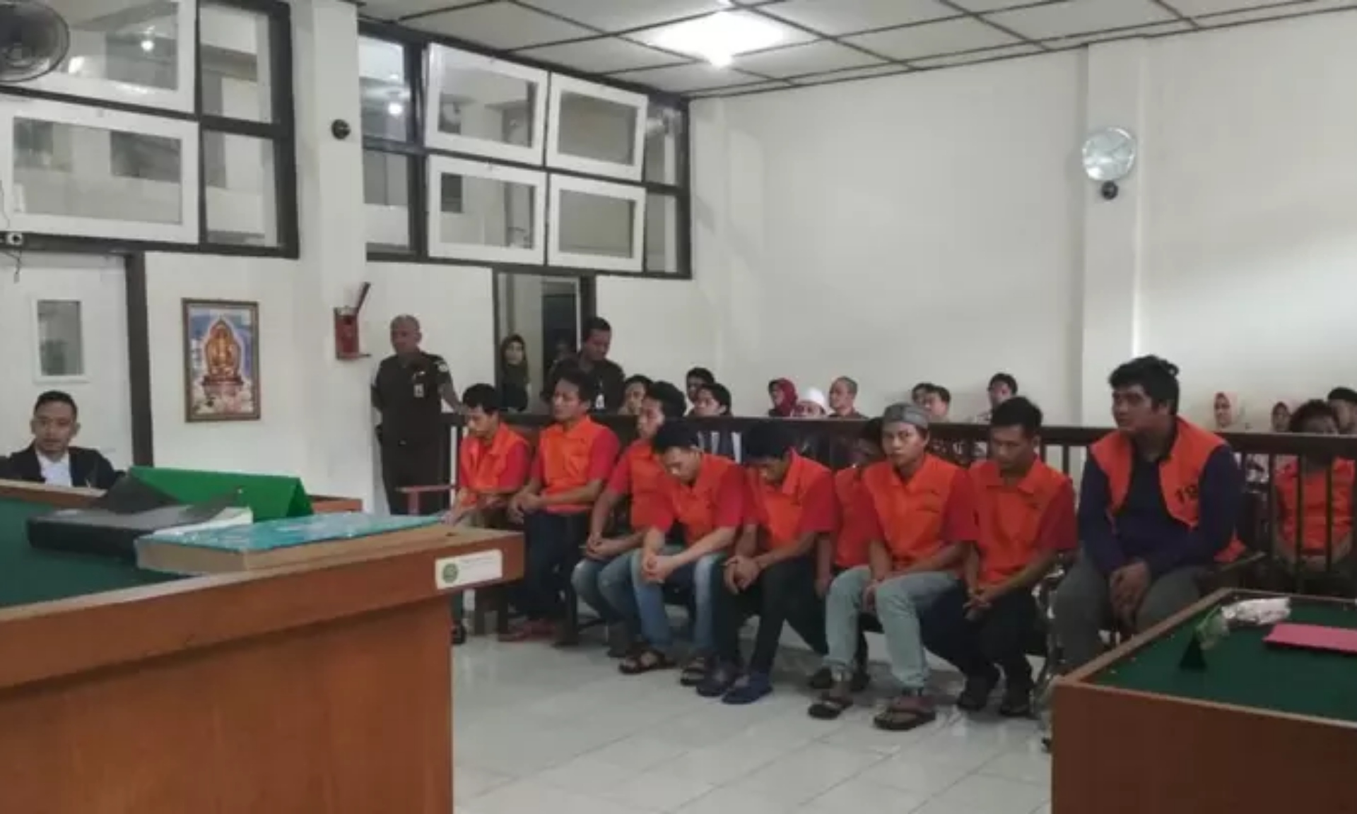 Vonis Mati 9 Terdakwa Bandar Narkoba Asal Surabaya