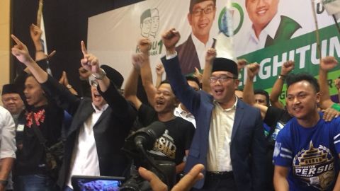Hasil Resmi KPU: Ridwan Kamil-Uu Menang