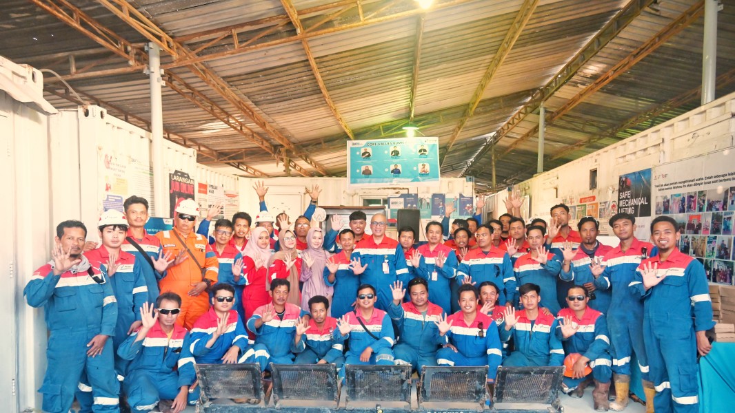 Management Walkthrough Direktur Utama Pertamina Drilling : Bekerja Aman Karena Ada yang Menunggu di Rumah