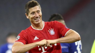 Robert Lewandowski Pemain Terbaik Eropa 2020