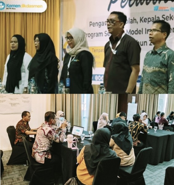 Dukung Transformasi Pendidikan, BGTK Riau Beri Pelatihan Pengawas, Kepala Sekolah dan Guru Sekolah Model PM dan KKA