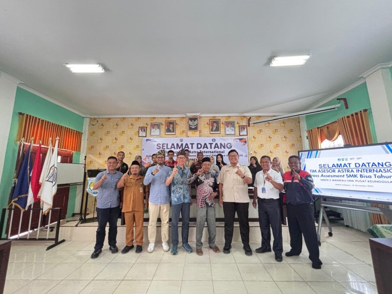 Raih Prestasi, SMK Binaan Honda Riau Masuk 5 Besar Terbaik SMK Bisa se Indonesia