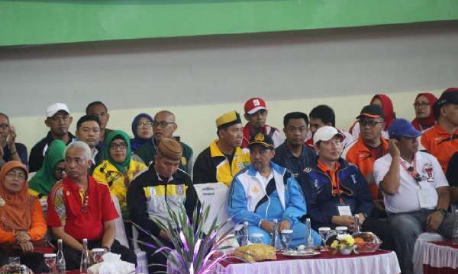 Dukung Atlet Korpri Pekanbaru, Walikota Datang ke Bangka Belitung