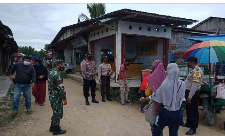 Polsek Kerumutan Bersama Tim Gabungan Laksanakan Operasi Yustisi
