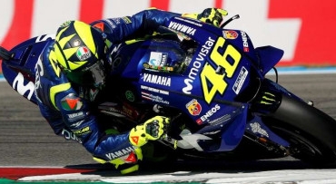Valentino Rossi Tercepat di FP3 MotoGP Ceko