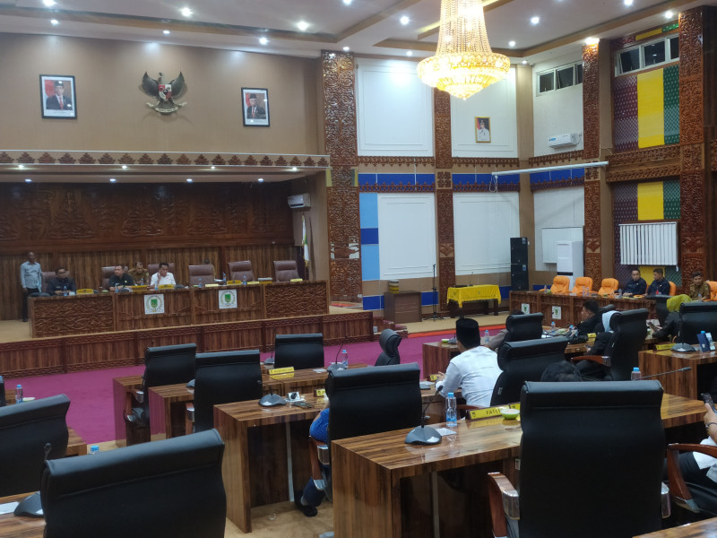 Rapat Paripurna Penyampaian Ranperda KUA PPAS tahun 2025 Dijadwalkan Ulang