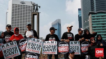 Relawan #2019GantiPresiden Diminta Tak Bawa Atribut Partai