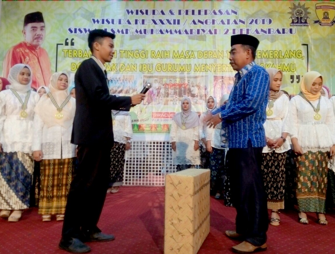 Perpisahan SMK MUDA Pekanbaru, Taharudin: